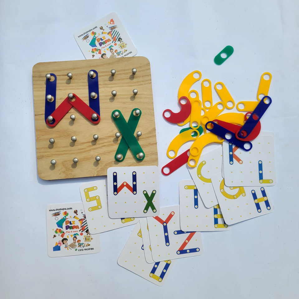 ABC & Shapes Montessori Learning Sticks – Creative Educational Toy