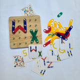 ABC & Shapes Montessori Learning Sticks – Creative Educational Toy