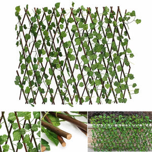 Artificial Garden Plant Fence – UV-Protected Privacy Screen for Indoor & Outdoor Decoration