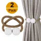 2 PCS Magnetic Pearl Curtain Clip Buckles – Modern Drape Tiebacks
