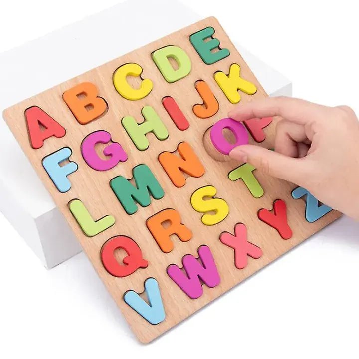 Kids Wooden 3D Puzzle Board – Early Education & Skill Development