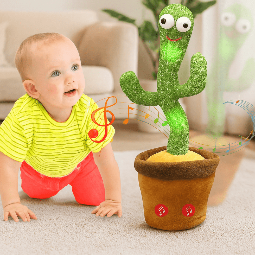 Funny Dancing Cactus Talking Singing Toy for Kids clickandcartstore