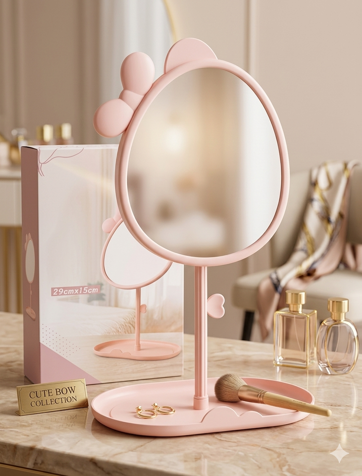 ✨ Curated Glow Vanity Mirror – Your Beauty Essential ✨