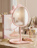 ✨ Curated Glow Vanity Mirror – Your Beauty Essential ✨