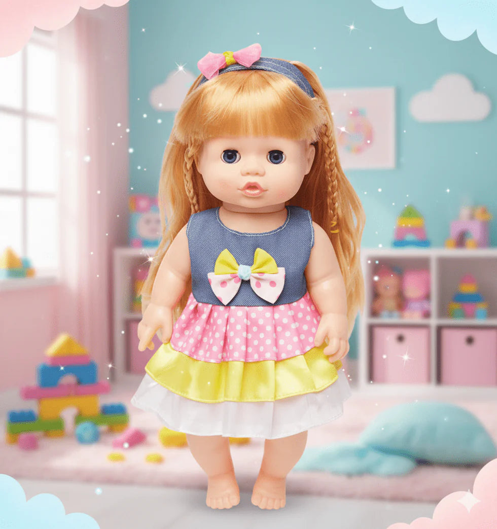  doll Happy Every Day with  music clickandcart store