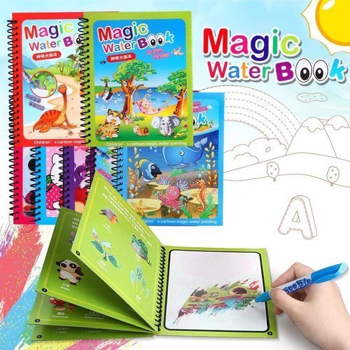  Magic Water Drawing Coloring Book for Kids Fun clickandcartstore