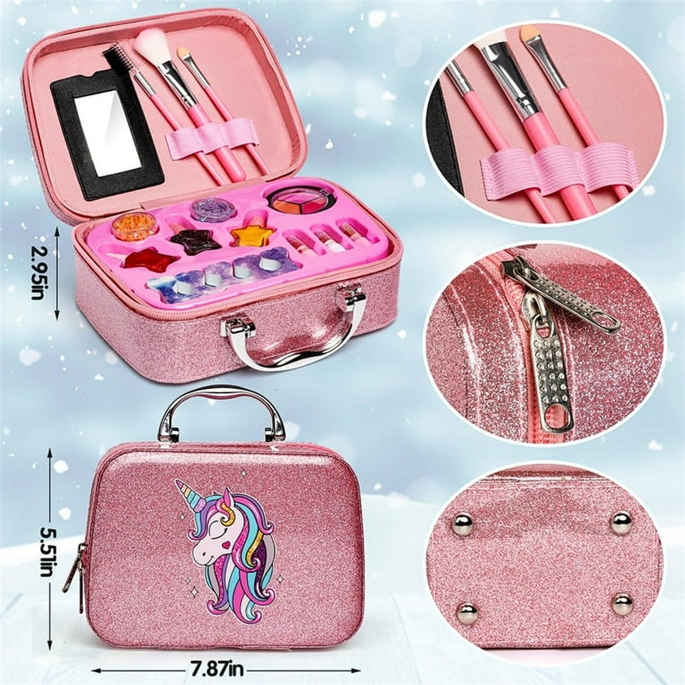 Little Princess Makeup Kit Bag – Pretend Play Beauty Set for Girls