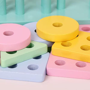 BrainBoost™ Wooden Shape Matching Educational Toy