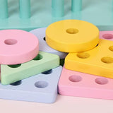 BrainBoost™ Wooden Shape Matching Educational Toy