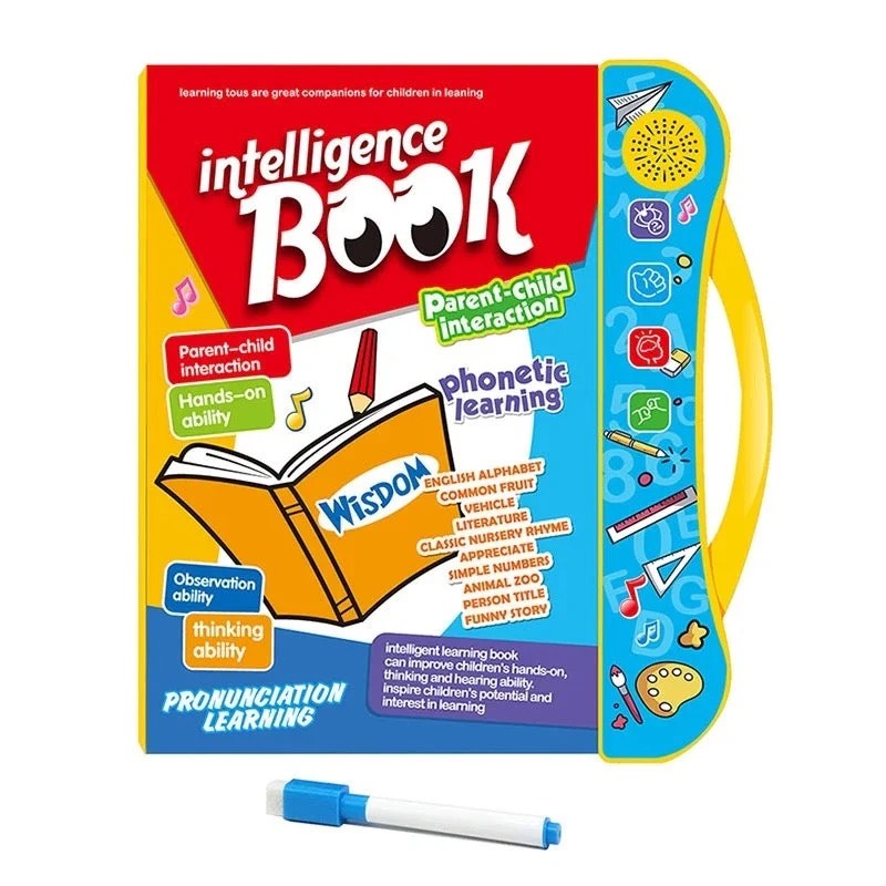 Kids Electronic Learning Book with Sound  Fun English Teaching Aid