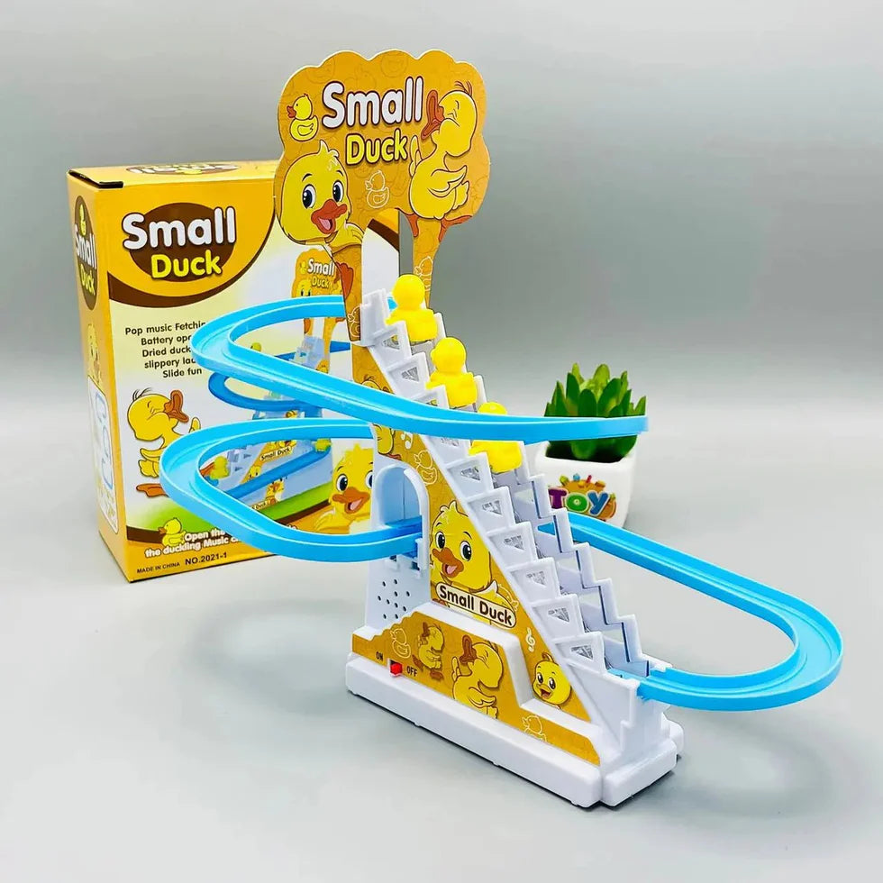 Small Ducks Climbing Stairs Kids Fun Toy cllickandcartstore