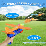 Kids Airplane Launcher Set – Catapult Flying Glider Toy