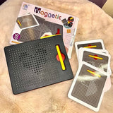 Montessori Magnetic Beads Drawing Board – Creative Learning Toy for Kids