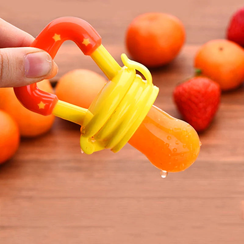 Silicone Baby Fruit Pacifier Teether for Infants
