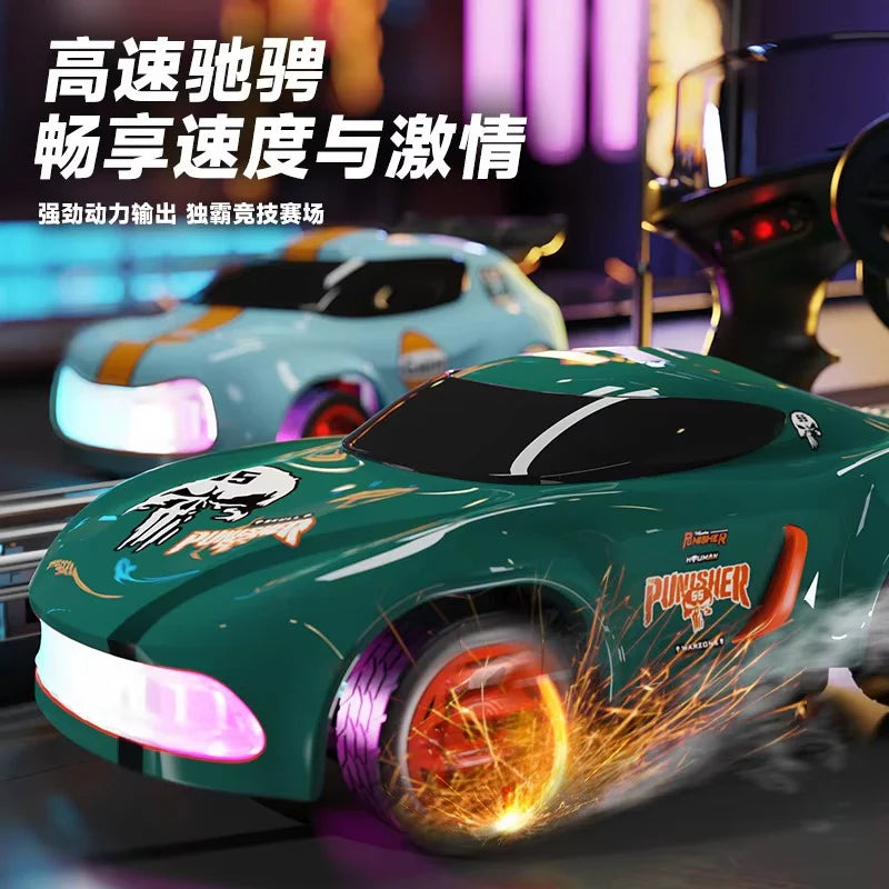 Lighting Mini Desktop Drift RC Car